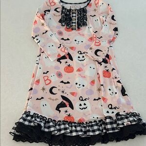 Cheeky Plum Black and White Checkered Dress